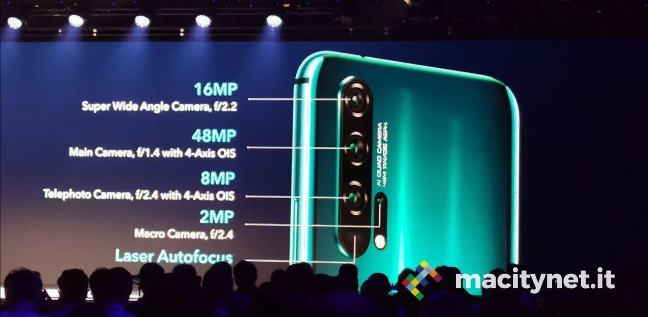 Ufficiali Honor 20 Pro, Honor 20 e Honor 20 Lite: prezzi e caratteristiche