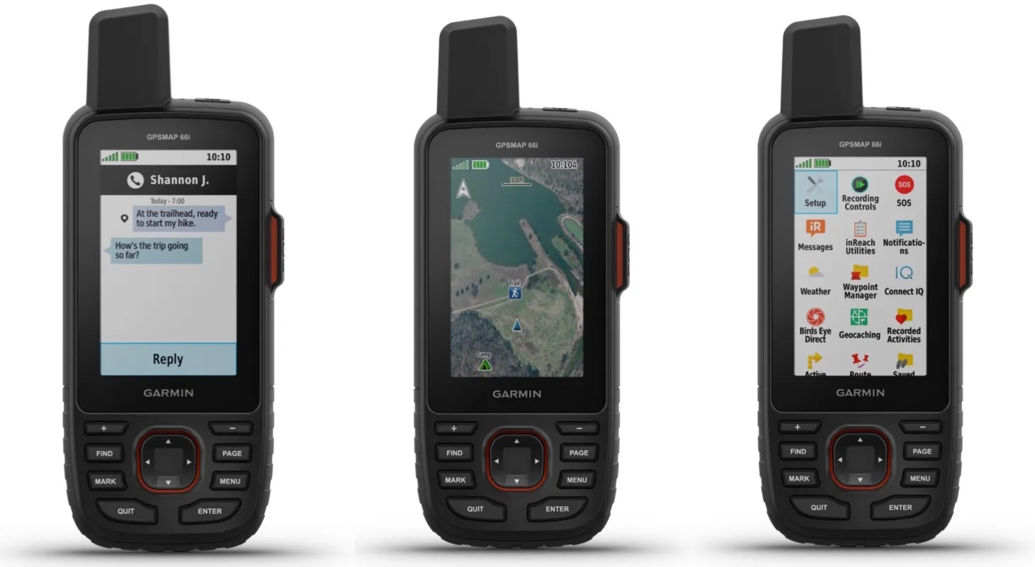 Garmin GPSMAP 66i, il satellitare con mappe e messaggi