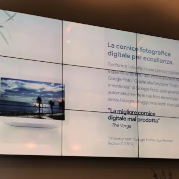 Presa di contatto e unboxing di Google Nest Hub, domotica, informazioni e video in 7″