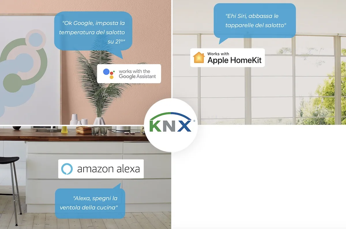 Con Easykon la domotica KNX ora si può integrare con Homekit, Google e Alexa Con Easykon la domotica KNX ora si può integrare con Homekit, Google e Alexa