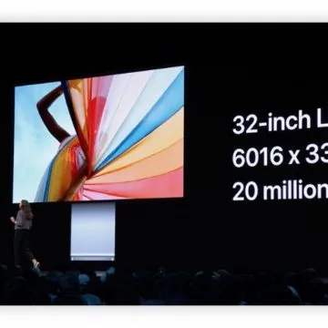 Ecco il nuovo monitor Apple, 6K e supporto HDR