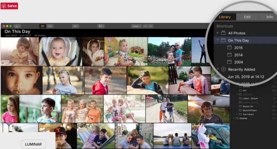 Accadde oggi, la funzione Luminar 3.1.2 per rivivere i tuoi ricordi Accadde oggi, la funzione Luminar 3.1.2 per rivivere i tuoi ricordi