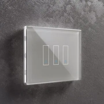 Tre nuovi colori per le placche smart iotty con domotica gestibile da Siri, Alexa e Assistente Google