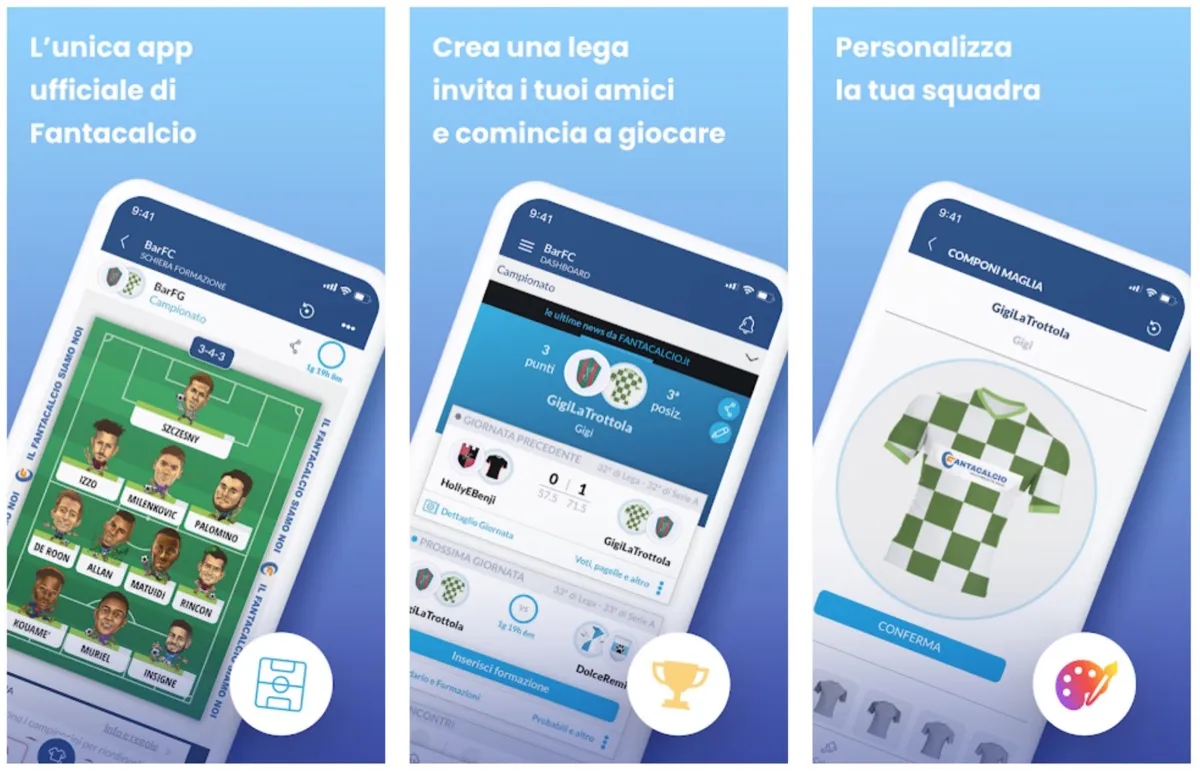 Leghe Fantacalcio, l’app ufficiale di fantacalcio.it per iOS e Android