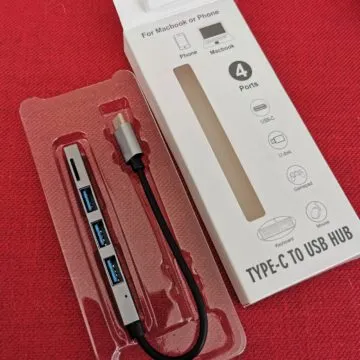 Recensione micro-hub USB-C GoComma con 3 prese USB e lettore microSD card a meno di 7 Euro da portare in tasca