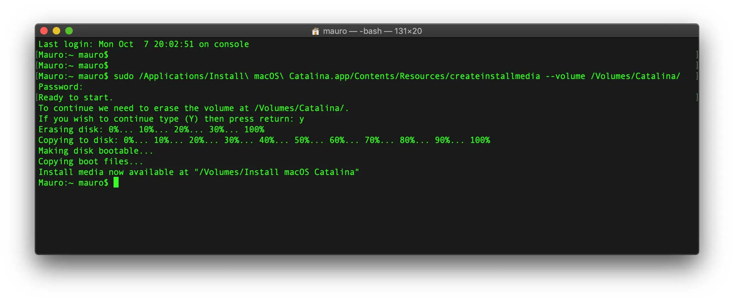 macOS Catalina, come creare una chiavetta USB e installare macOS da zero macOS Catalina, come creare una chiavetta USB e installare macOS da zero