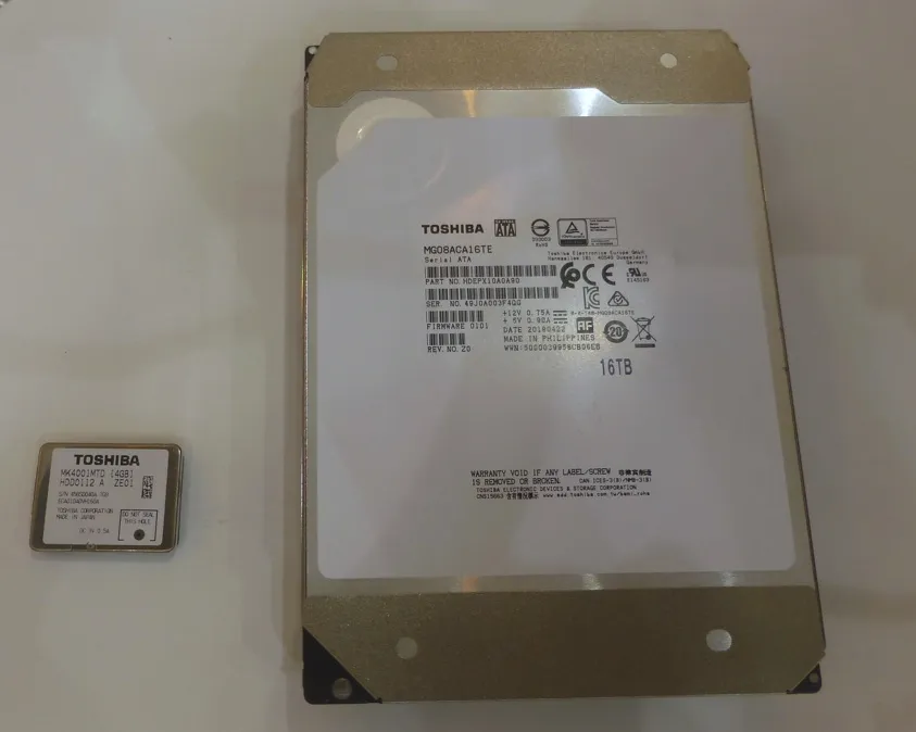 Visto@IFA2019, il disco fisso Toshiba è il più piccolo al mondo da 15 anni Visto@IFA2019, il disco fisso Toshiba è il più piccolo al mondo da 15 anni