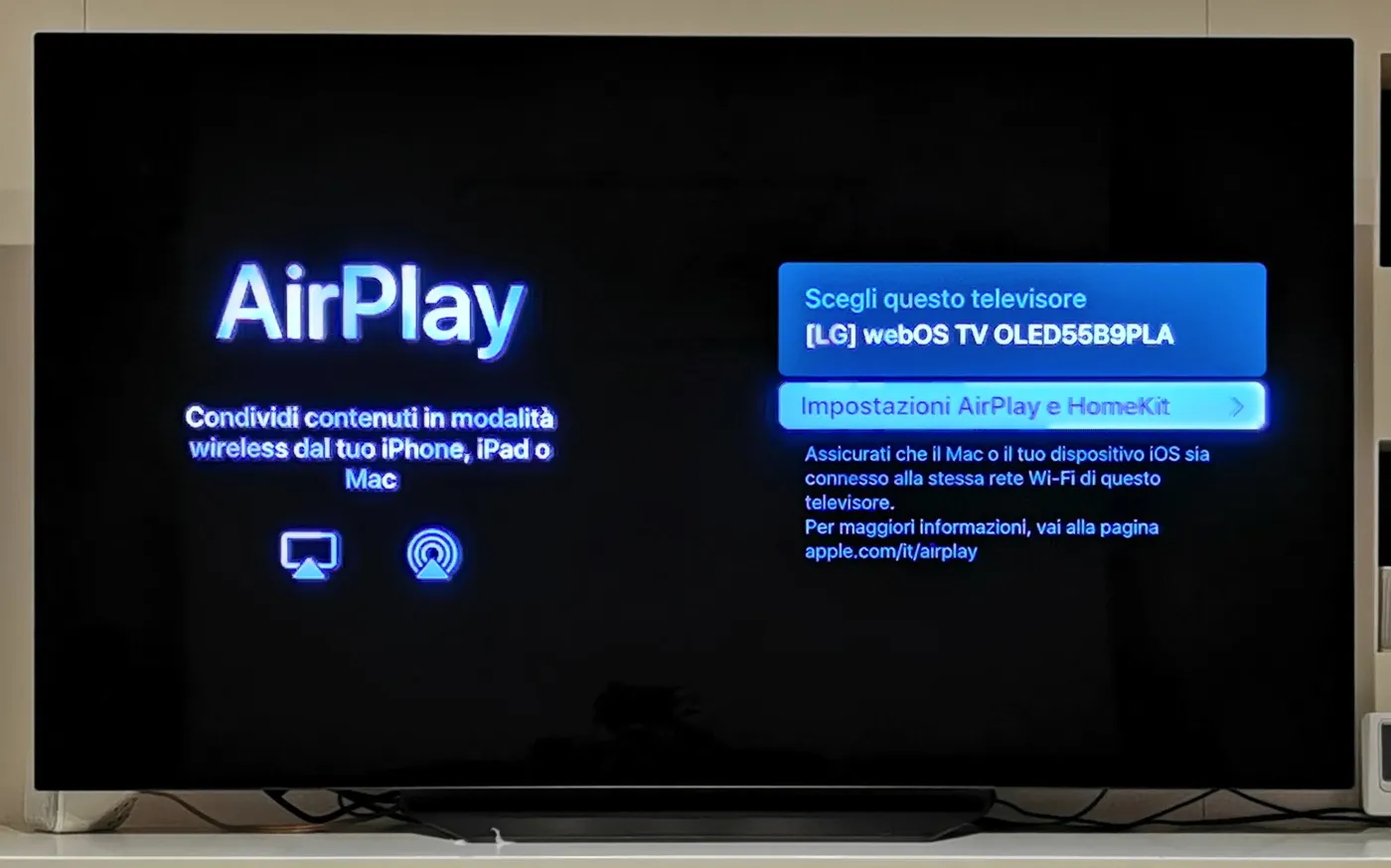 Come funzionano Airplay e Homekit sui TV LG Oled, Nanocell e LED Come funzionano Airplay e Homekit sui TV LG Oled, Nanocell e LED