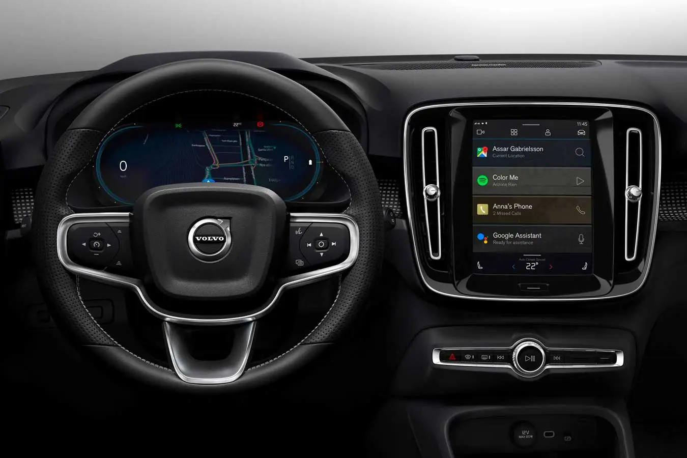 La Volvo XC40 a trazione elettrica sfrutterà un sistema di infotainment basato su Android La Volvo XC40 a trazione elettrica sfrutterà un sistema di infotainment basato su Android