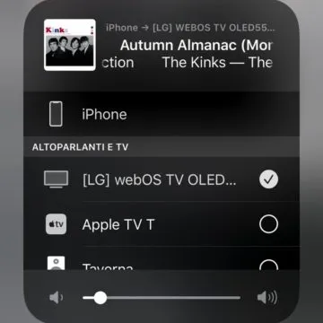Come funzionano Airplay e Homekit sui TV LG Oled, Nanocell e LED