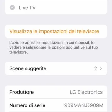 Come funzionano Airplay e Homekit sui TV LG Oled, Nanocell e LED