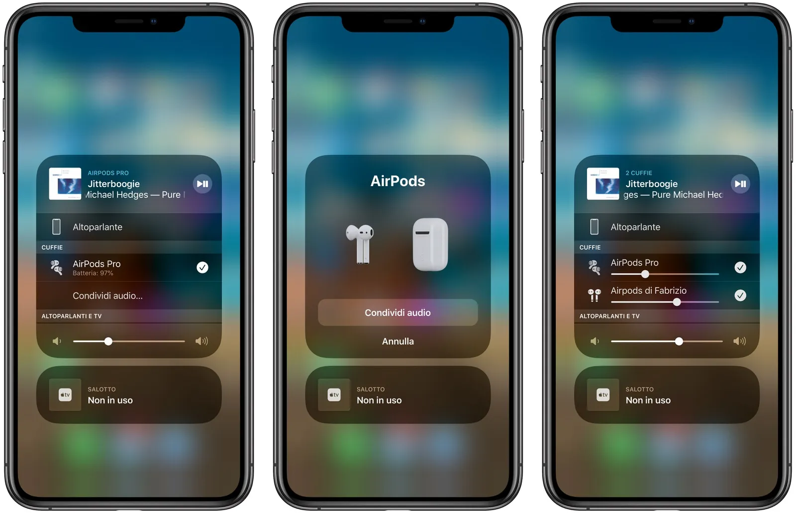 Condividere la musica con AirPods o auricolari Beats: come usare la funzione di iOs 13 Condividere la musica con AirPods o auricolari Beats: come usare la funzione di iOs 13