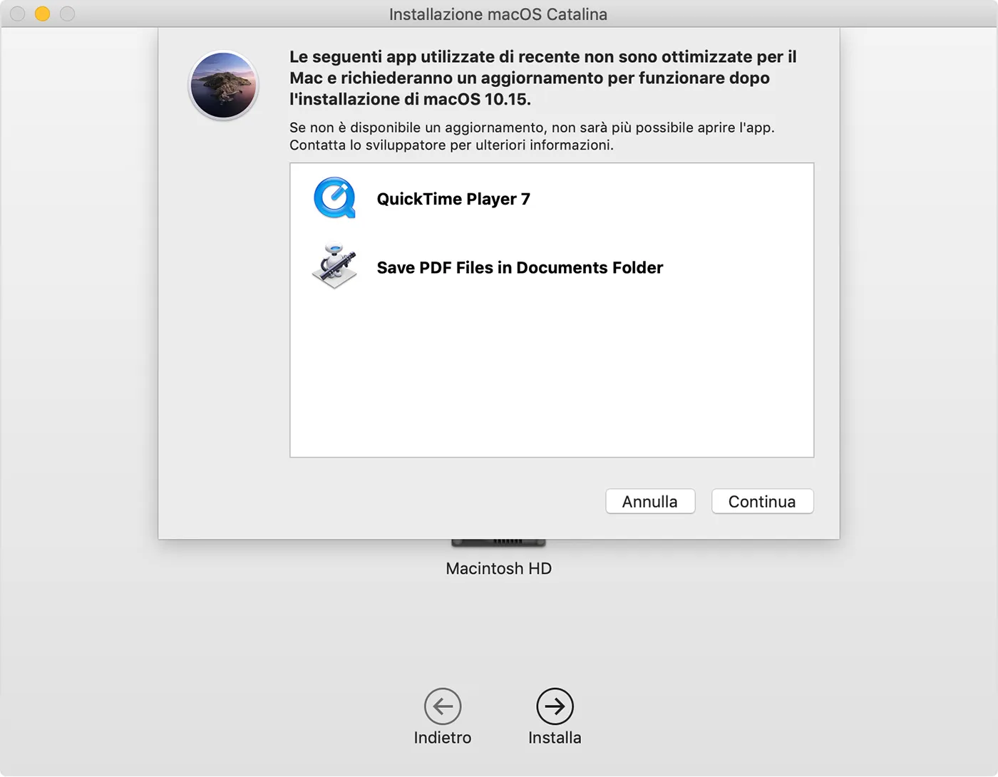 Con macOS Catalina si possono eliminare in un solo colpo le vecchie app a 32 bit