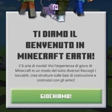 Minecraft Earth per iPhone sbarca in Italia per giocare in realtà aumentata
