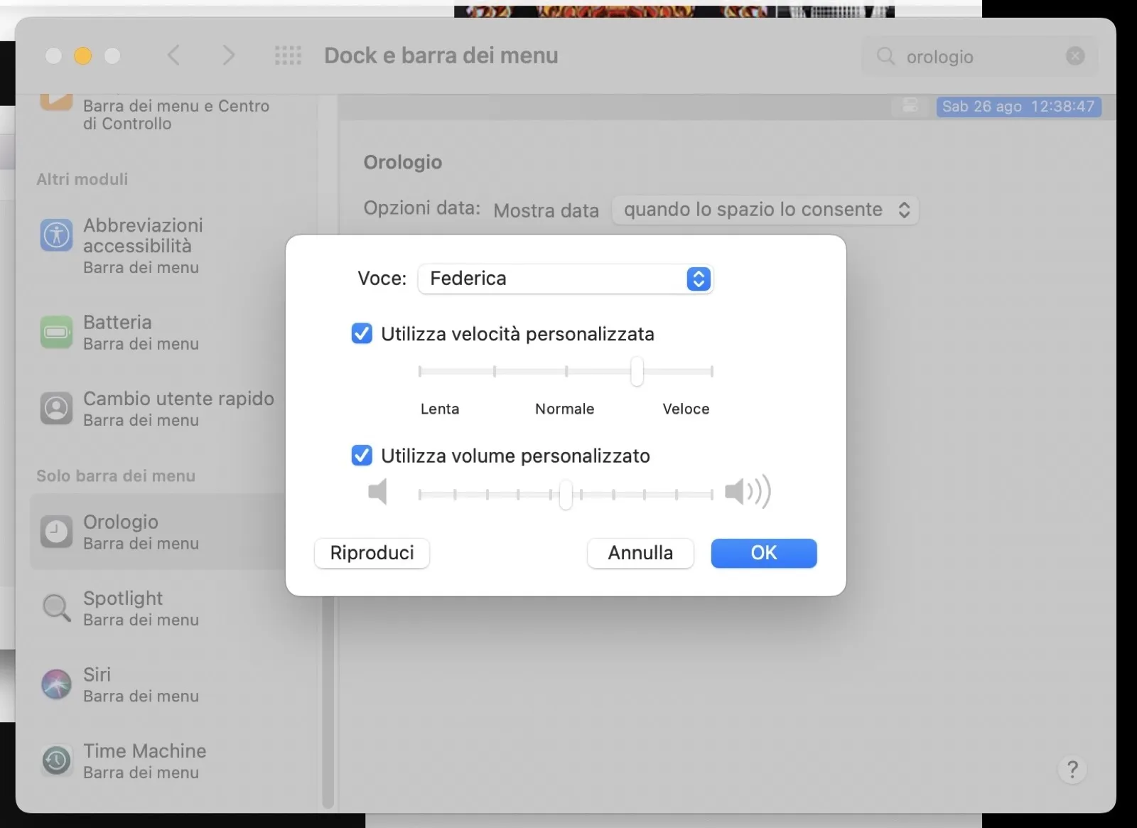 Come farsi annunciare l’ora dal Mac Come farsi annunciare l’ora dal Mac