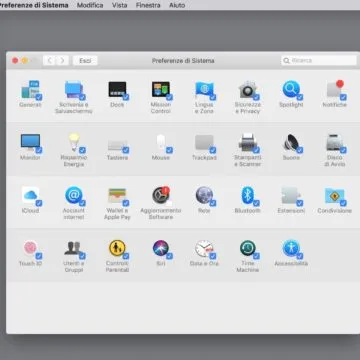 Come rimuovere il badge di notifica degli aggiornamenti di macOS