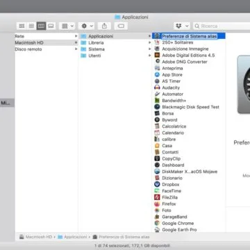 Come rimuovere il badge di notifica degli aggiornamenti di macOS
