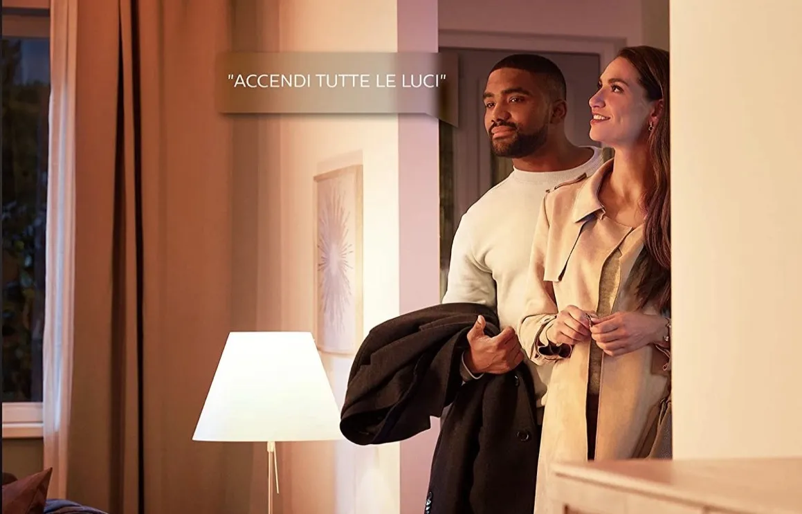 Sconto su kit Hue Philips con bridge o 3 lampade: sconto 40% solo oggi Sconto su kit Hue Philips con bridge o 3 lampade: sconto 40% solo oggi