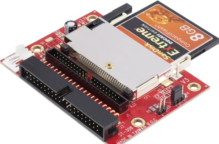 Come trasformare SD e CompactFlash in dischi rigidi per vecchi computer