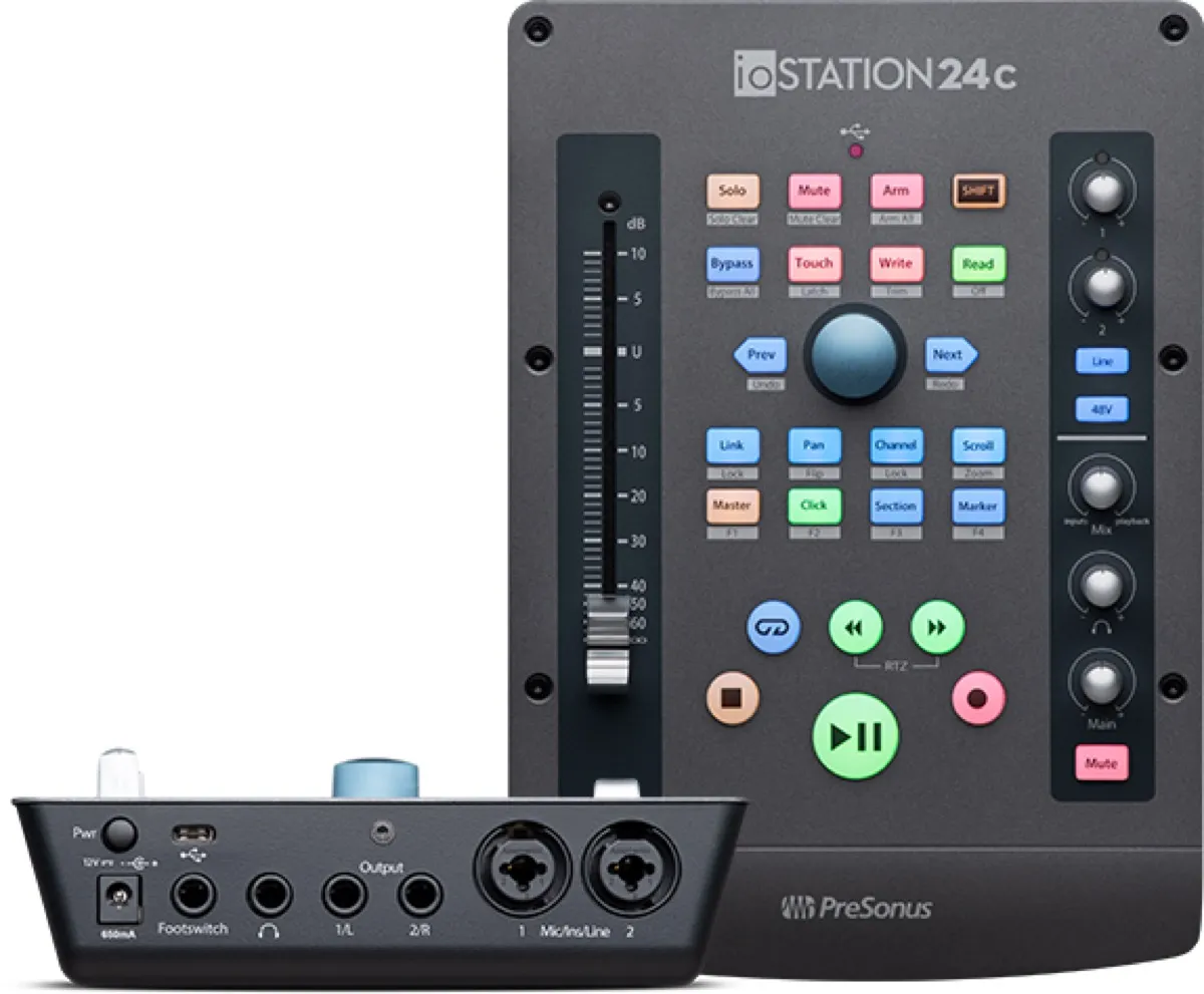 Presonus ioStation 24c, interfaccia audio e controller DAW al NAMM 2020 Presonus ioStation 24c, interfaccia audio e controller DAW al NAMM 2020
