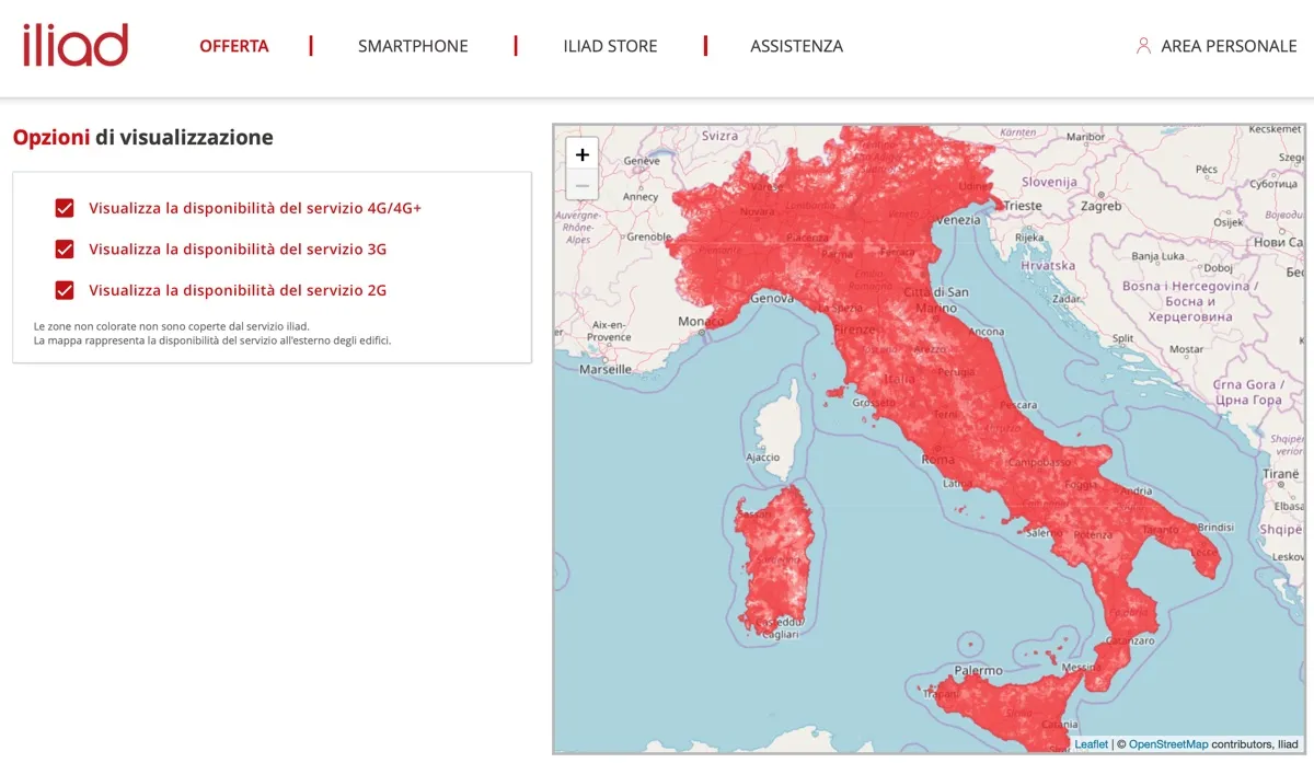 I clienti iliad sono oltre 5 milioni, la rete continua a potenziarsi ed espandersi