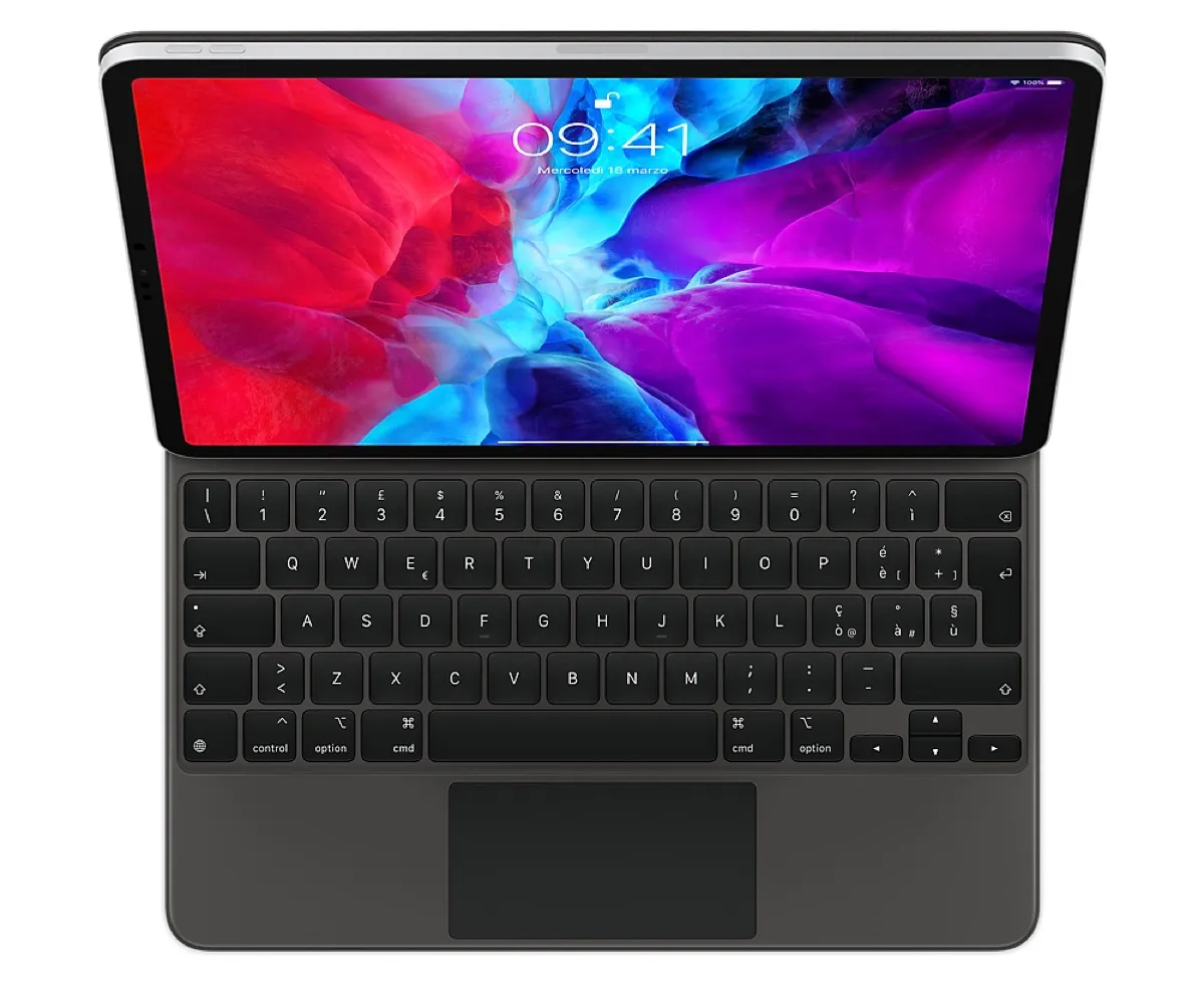 Apple Magic Keyboard con Trackpad funziona con gli iPad Pro 2018 recensione magic keyboard