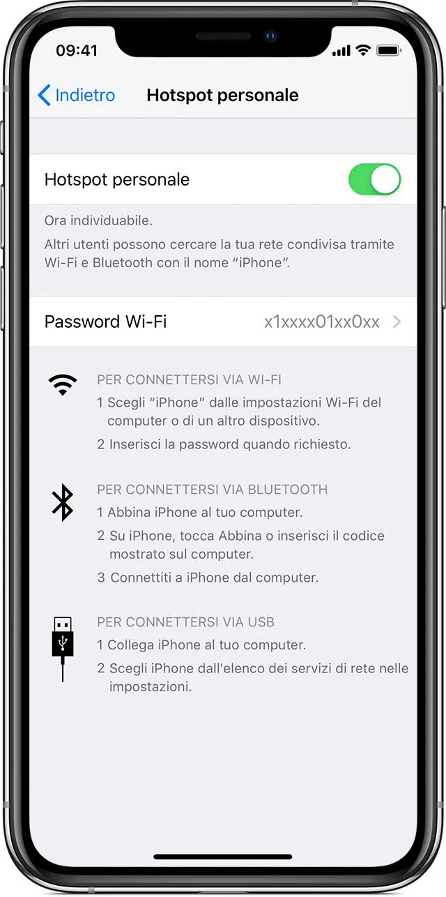 Come usare lo smartphone per collegarsi ad internet con Mac, PC, iPad e Tablet