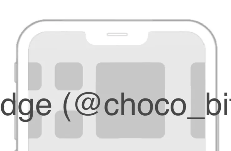 Il frontale degli iPhone 12 con notch più piccolo potrebbe essere così