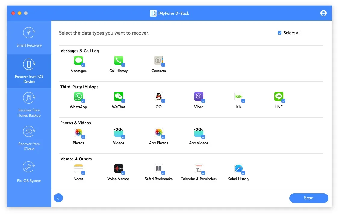 iMyFone D-Back iPhone Data Recovery, la suite per riparare iPhone e iPad e recuperare dati persi iMyFone D-Back iPhone Data Recovery, la suite per riparare iPhone e iPad e recuperare dati persi
