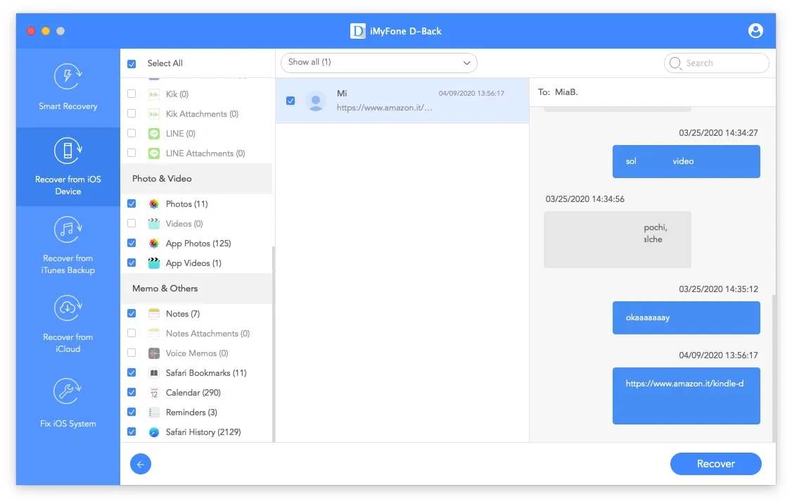 iMyFone D-Back iPhone Data Recovery, la suite per riparare iPhone e iPad e recuperare dati persi iMyFone D-Back iPhone Data Recovery, la suite per riparare iPhone e iPad e recuperare dati persi