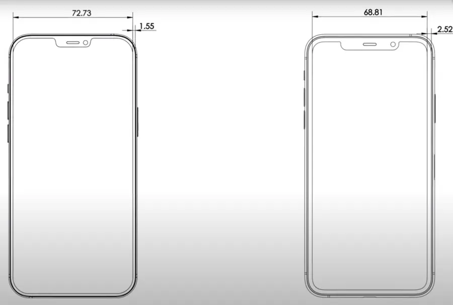 Negli schemi iPhone 12 è più sottile e moderno, forse arriva Smart Connector Negli schemi iPhone 12 è più sottile e moderno, forse arriva Smart Connector