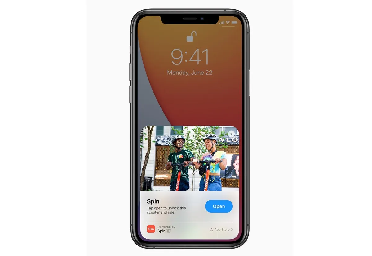 Tutto su iOS 14: novità, funzioni e data di rilascio App Clip in azione su iOs 14