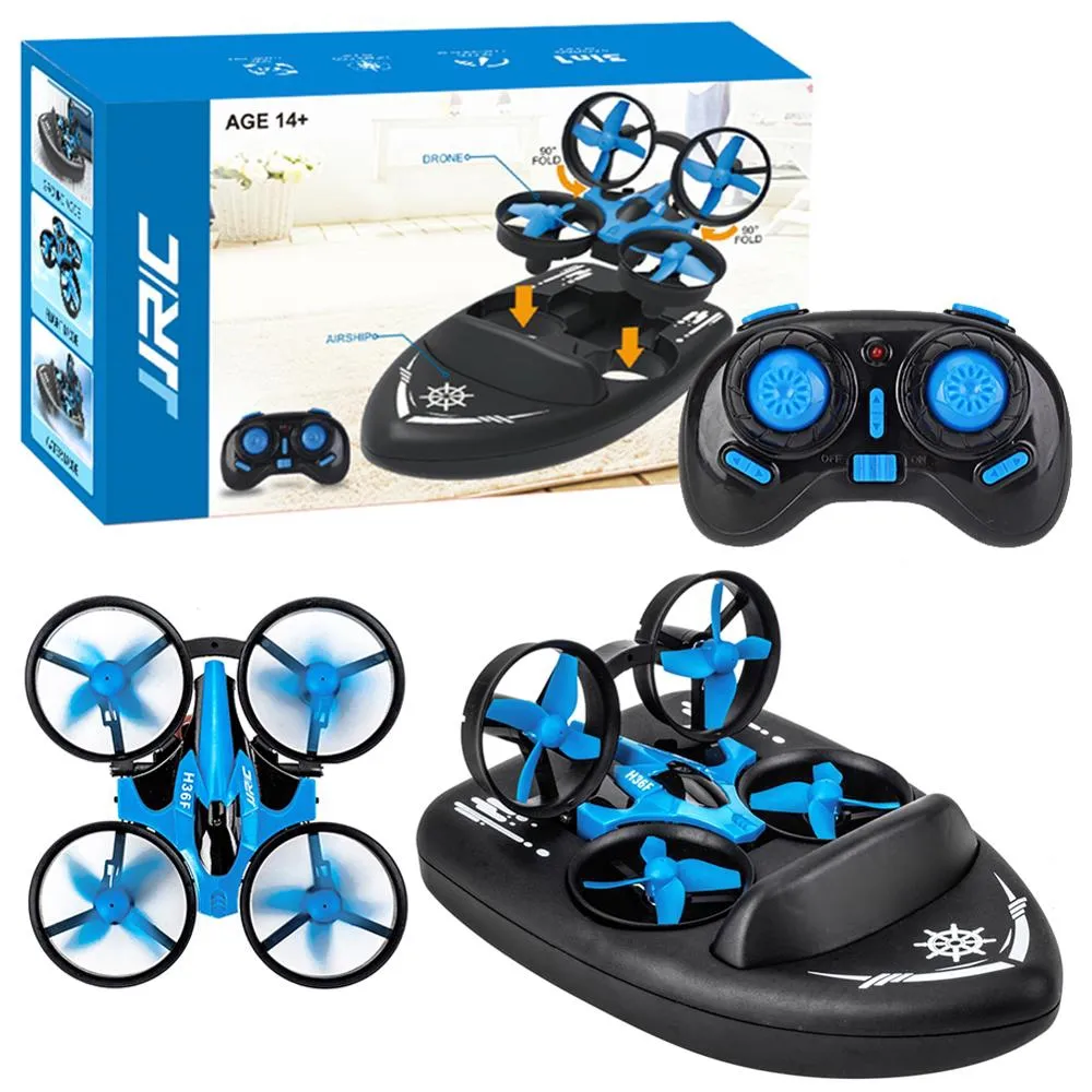 JJRC H36F, solo 20 euro per il drone che vola e va in acqua e su terra JJRC H36F, solo 20 euro per il drone che vola e va in acqua e su terra