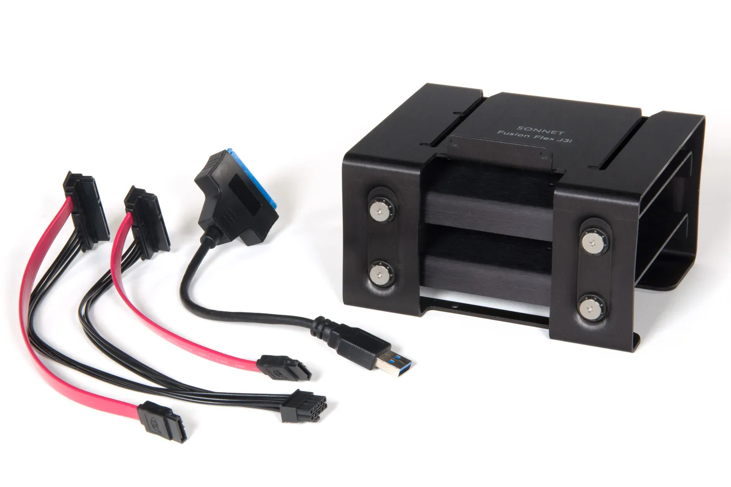 Sonnet Fusion Flex J3i permette di installare HDD e unità SSD da 3,5″ e 2,5″ nel Mac Pro 2019 Sonnet Fusion Flex J3i permette di installare HDD e unità SSD da 3,5″ e 2,5″ nel Mac Pro 2019