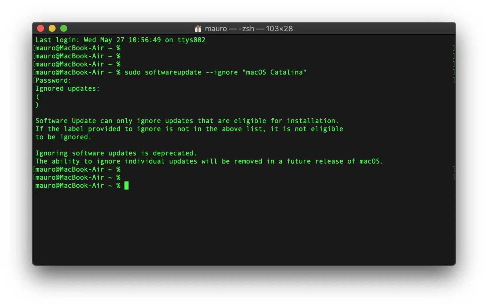 Con le future versioni di macOS non si potranno ignorare gli aggiornamenti Con le future versioni di macOS non si potranno ignorare gli aggiornamenti