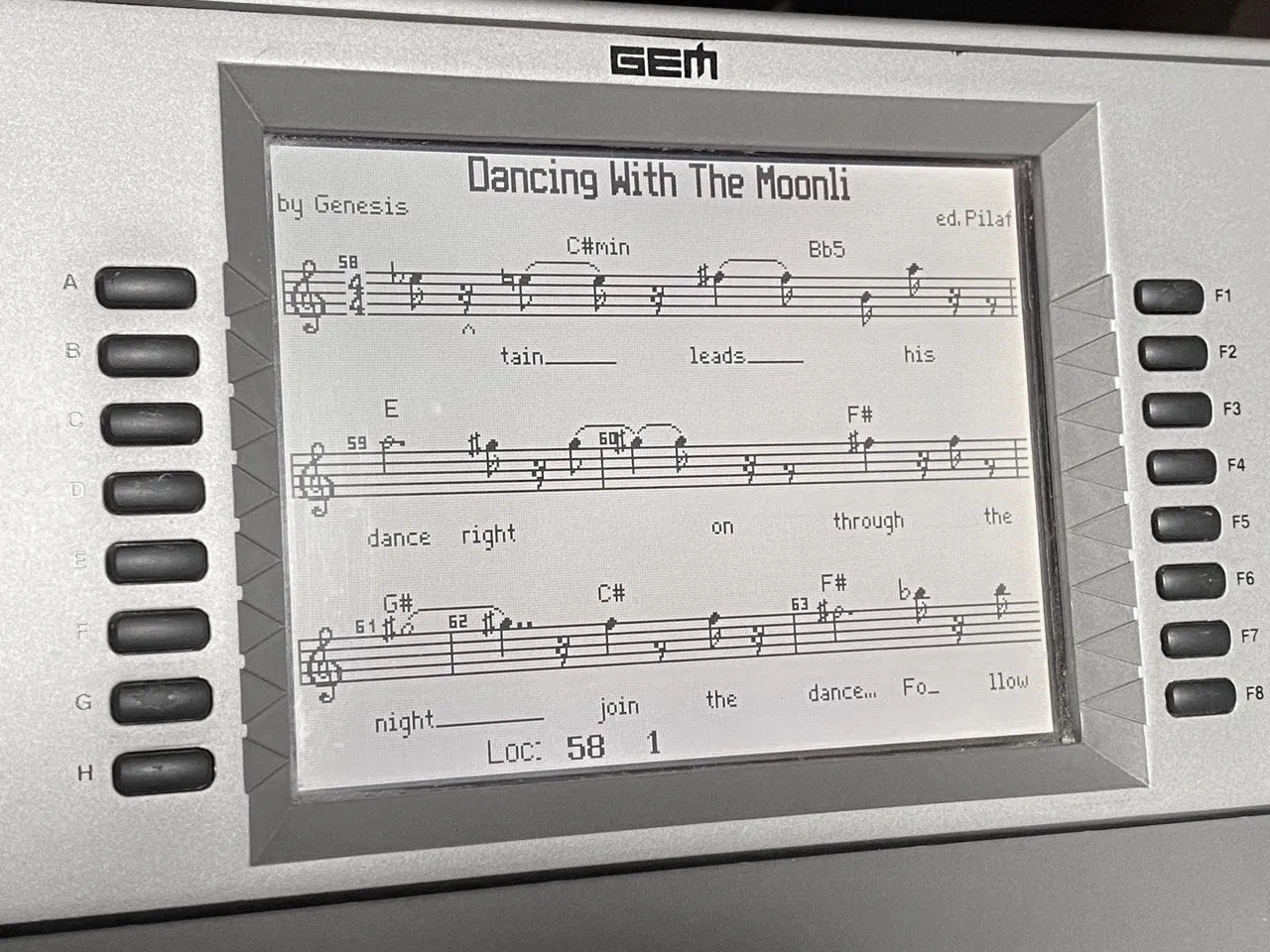 GEM Genesys, Genesis e Retro Keyboarding: la riscoperta di vecchie passioni tra informatica e musica GEM Genesys, Genesis e Retro Keyboarding: la riscoperta di vecchie passioni tra informatica e musica