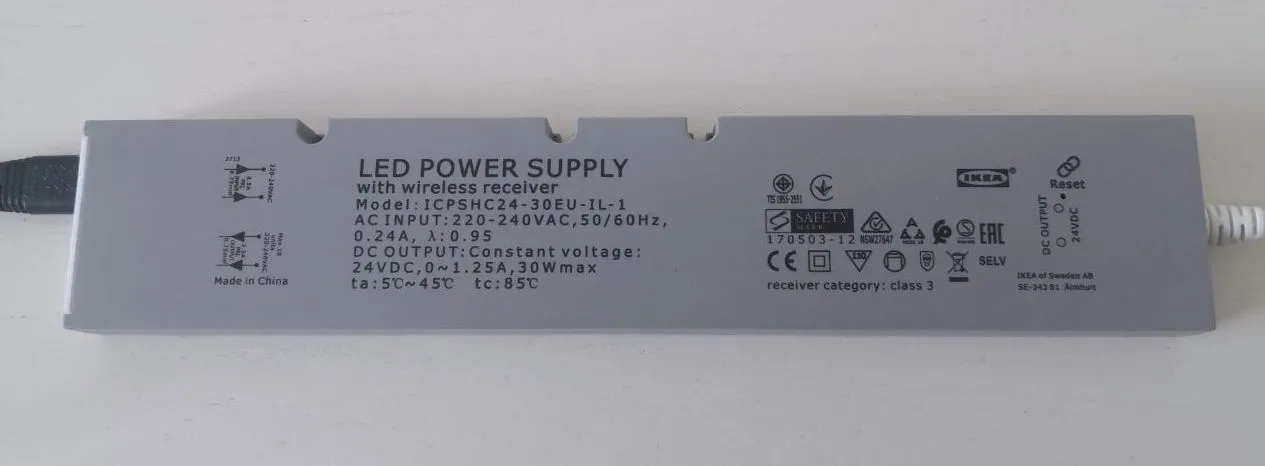 Come creare una striscia LED dimmerabile con alimentatore LED IKEA che funziona con Homekit, Alexa, Google