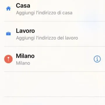 Come rinominare i preferiti nelle Mappe di Apple su iOS 13