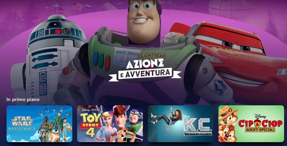 Disney+, la programmazione di film, serie tv e documentari per bambini Disney+, la programmazione di film, serie tv e documentari per bambini