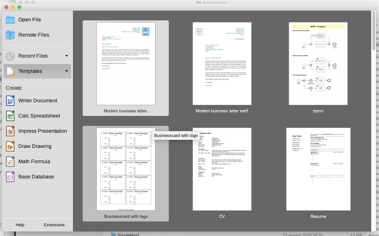LibreOffice 7.0: la suite per ufficio open source per Mac, Windows, Linux porta nuove funzionalità LibreOffice 7.0: la suite per ufficio open source per Mac, Windows, Linux porta nuove funzionalità