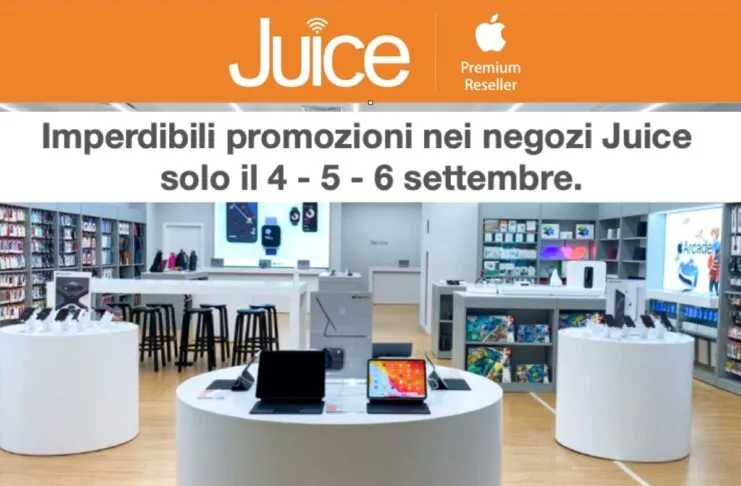 Da Juice Super Sconti fino al 50% per tre giorni