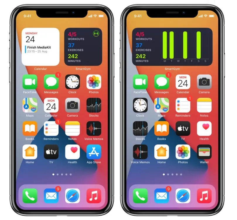 Ecco tutti i widget iOS 14 che potete provare al momento