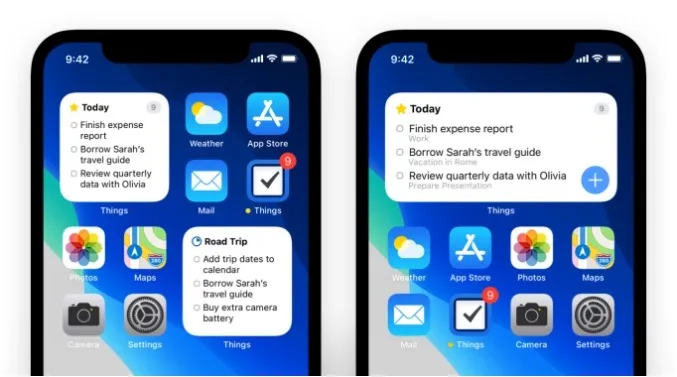 Ecco tutti i widget iOS 14 che potete provare al momento