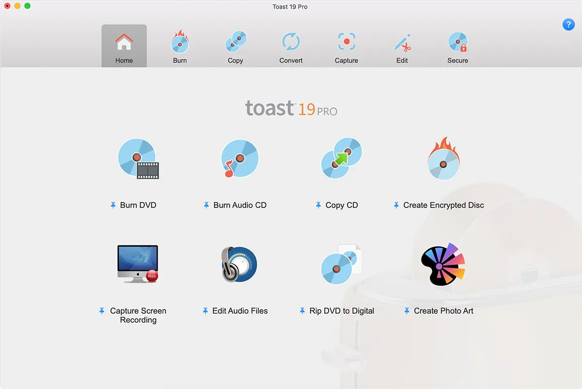 Disponibile Roxio Toast 19 per Mac Disponibile Roxio Toast 19 per Mac