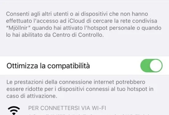 Con gli iPhone 12 si possono usare le connessioni Wi-Fi 5Ghz come hotspot