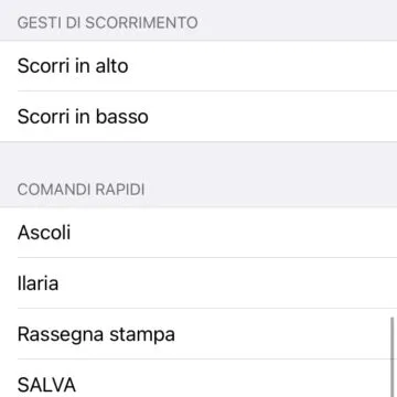 tocco posteriore ios 14