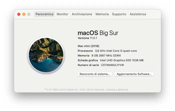 Disponibile macOS Big Sur: dettagli, novità, come scaricarlo e installarlo Disponibile macOS Big Sur: dettagli, novità, come scaricarlo e installarlo
