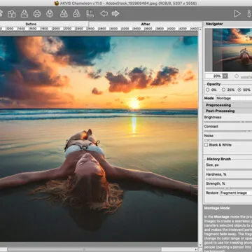 AKVIS Chameleon 11.0 crea immagini composite e collage su Mac e PC