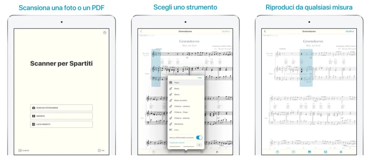 Ora c’è un’app che sa leggere gli spartiti (e li suona)