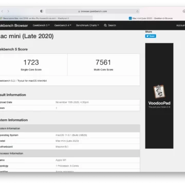 Recensione Mac Mini 2020 con SoC M1: “C’è una tigre nel motore”.